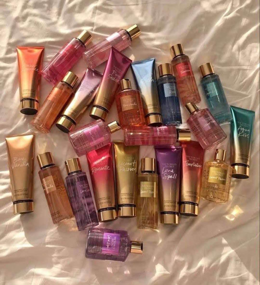 10 COLONIAS y CREMAS VICTORIA'S SECRET