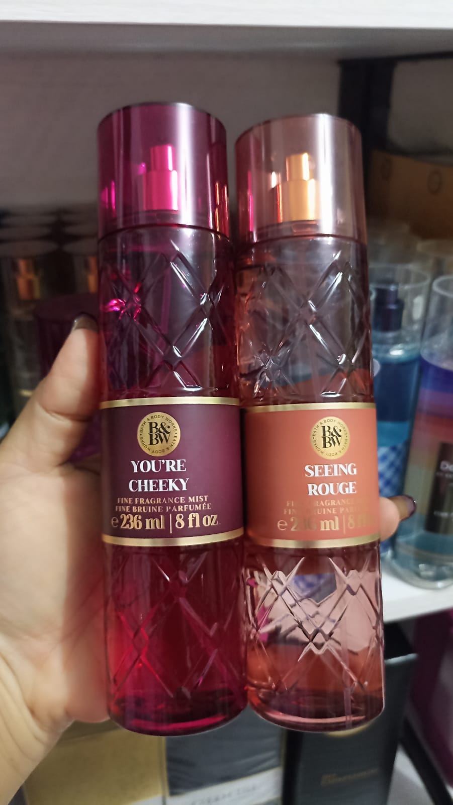 10 colonias BATH AND BODY 236ml
